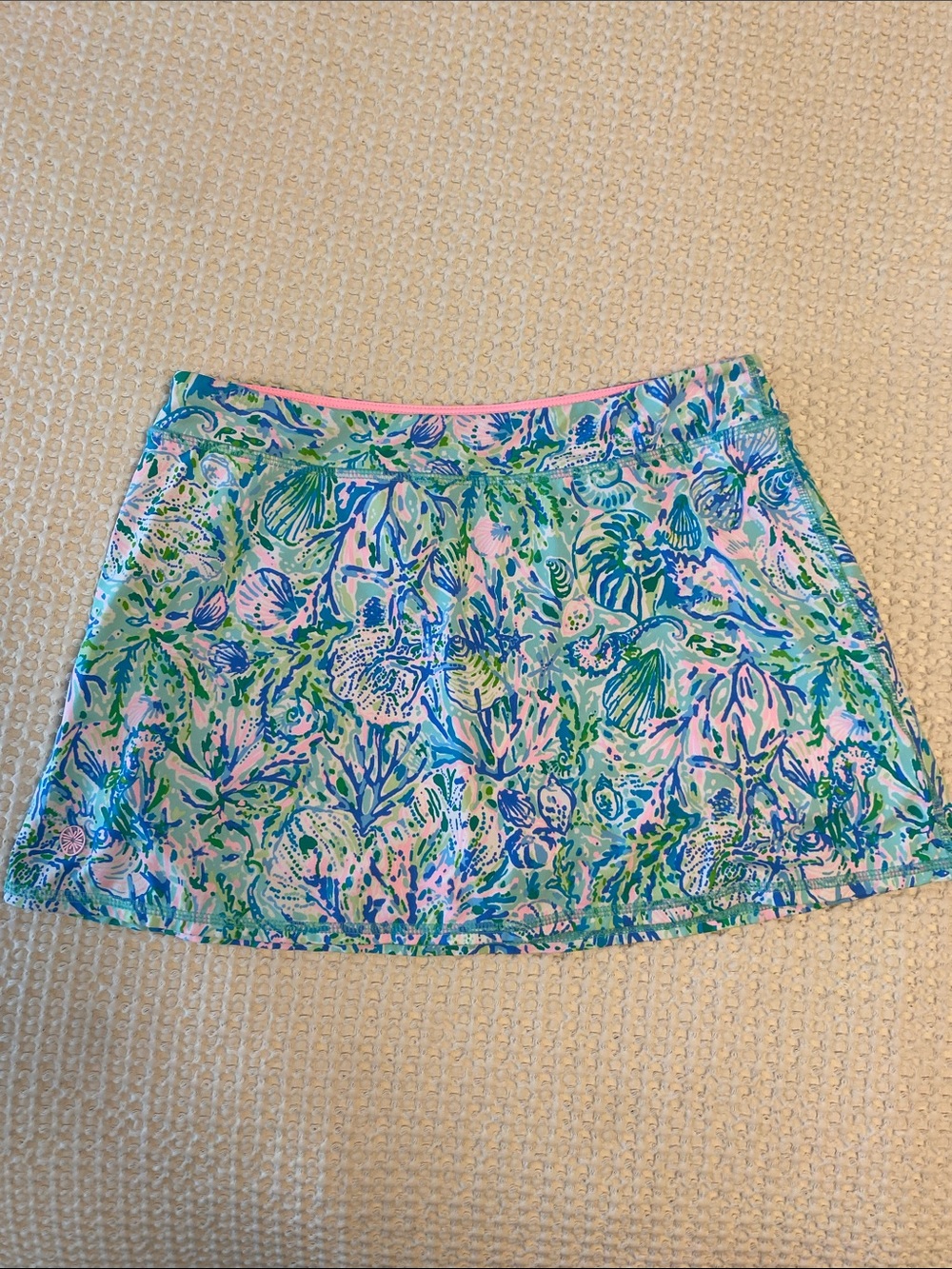 Girls Lilly Pulitzer Luxletic Skort XL 12-14 Like New